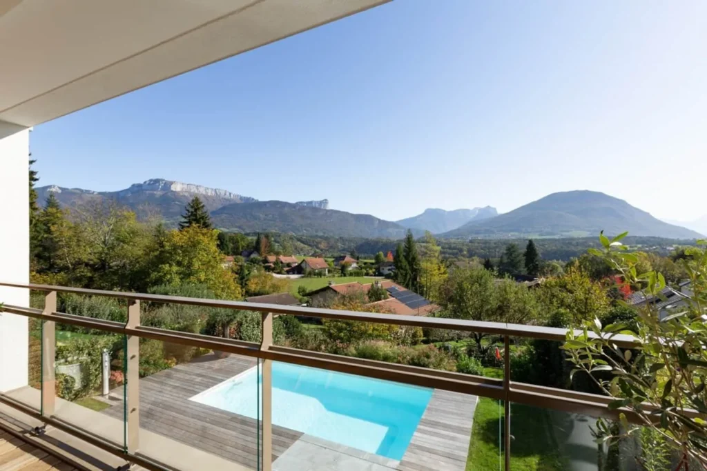 Terrace with mountain views – Villa Horizon