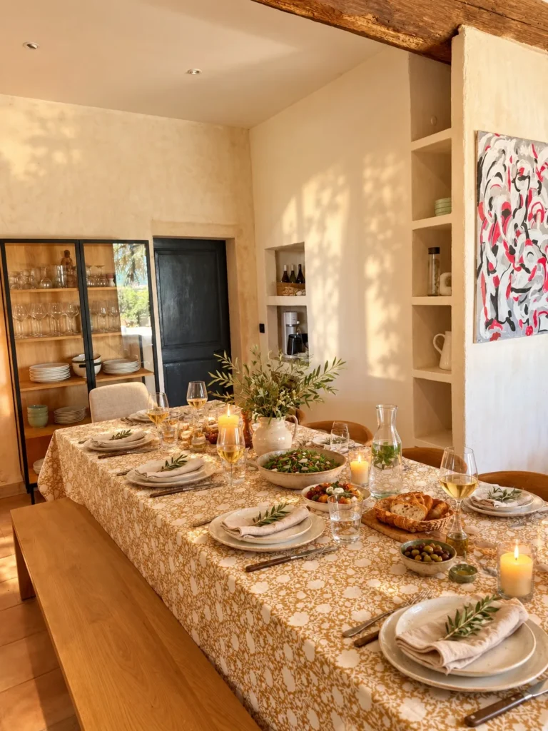 Dining area – Le Domaine du Mas du Cèdre