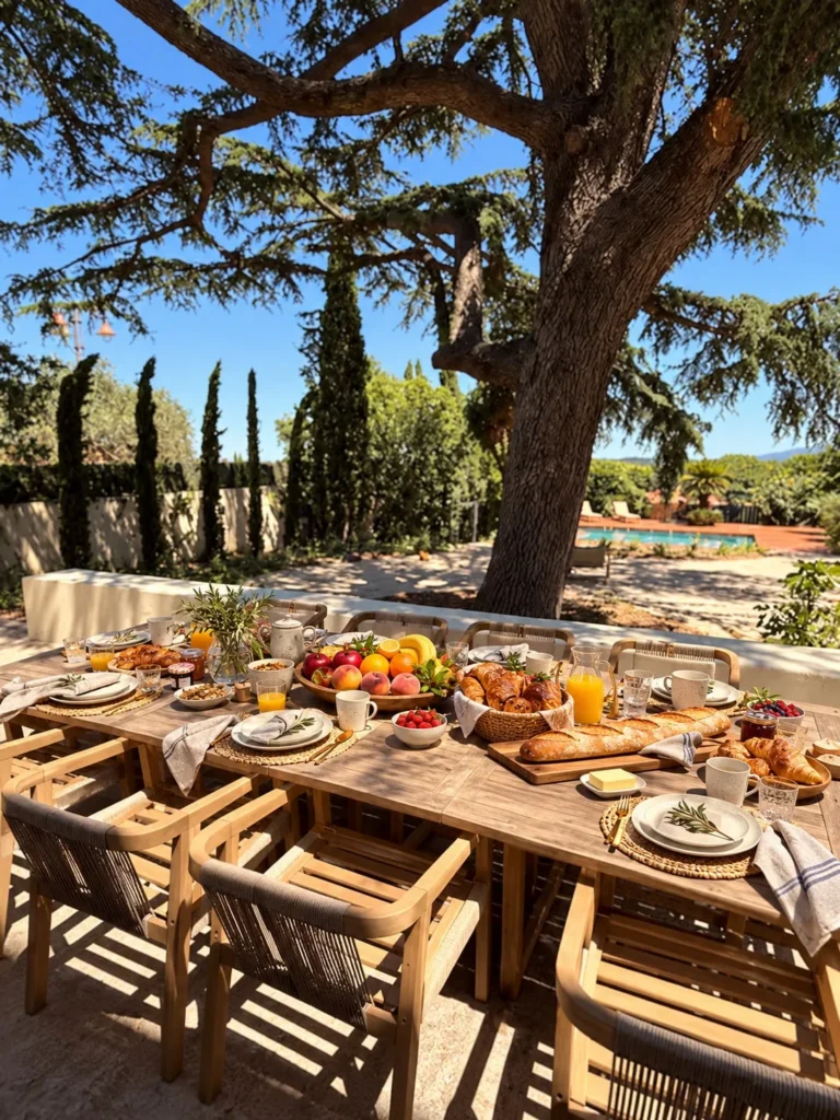 Dining area – Le Domaine du Mas du Cèdre