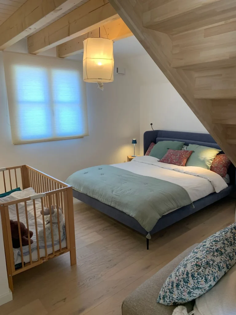 Master bedroom – Le Duplex de Talloires