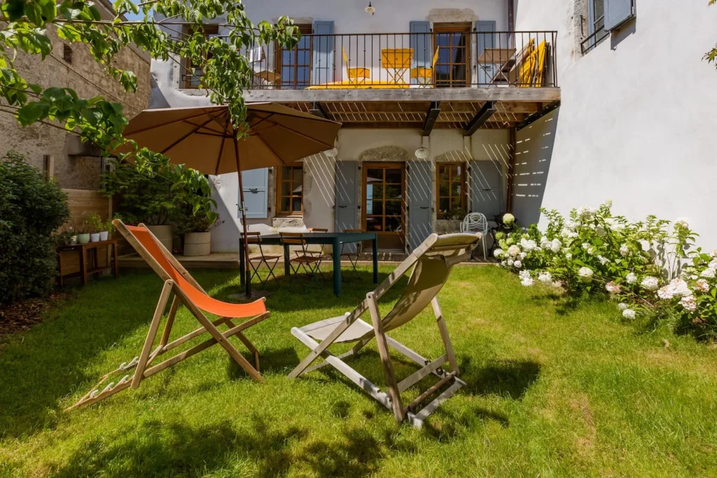Private garden – Le Jardin de Talloires