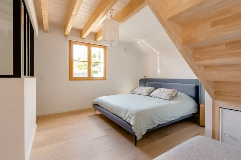 Master bedroom – Le Duplex de Talloires