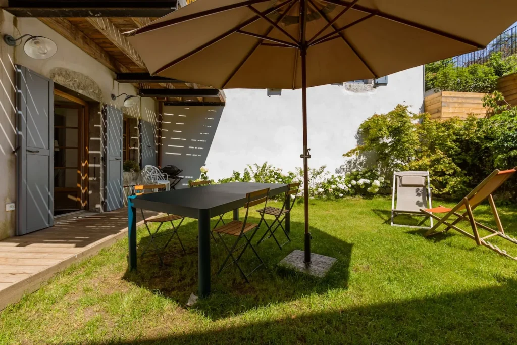 Private garden – Le Jardin de Talloires