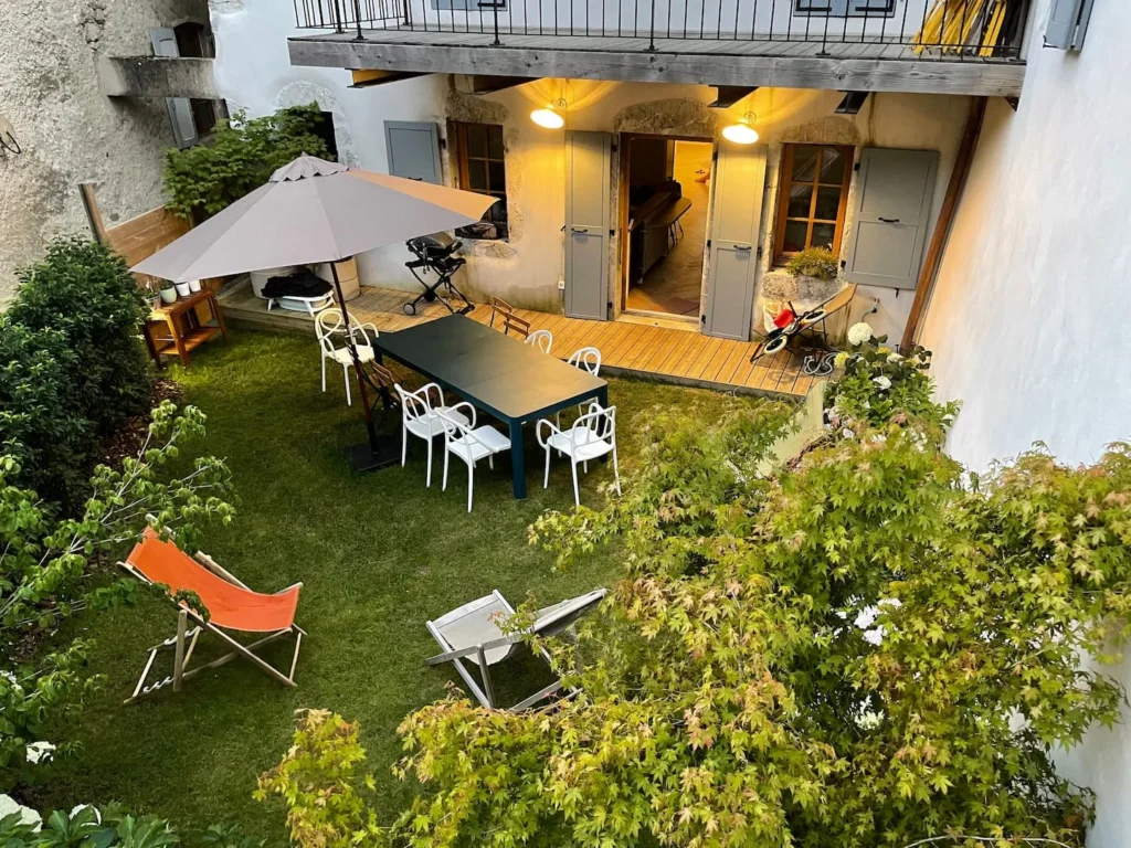 Private garden – Le Jardin de Talloires