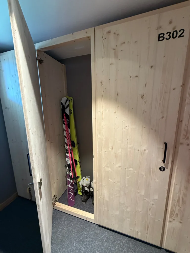 Private ski locker – Chinaillon 1350