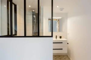 Master bedroom shower room – Le Duplex de Talloires
