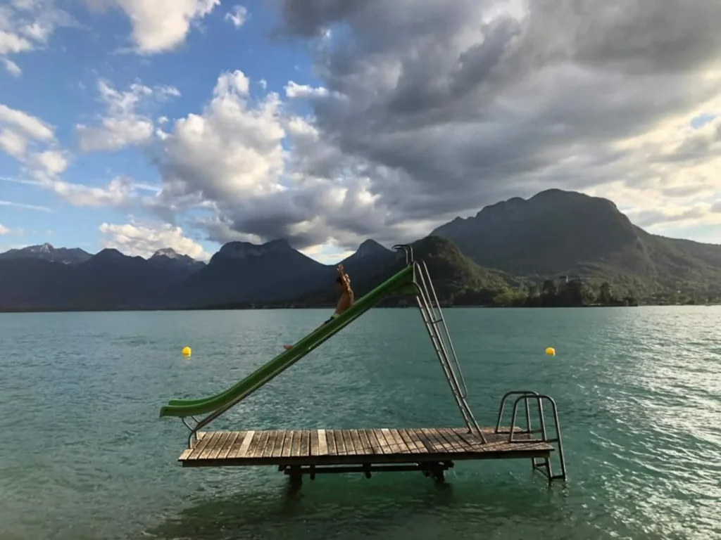 Talloires beach – Le Duplex de Talloires