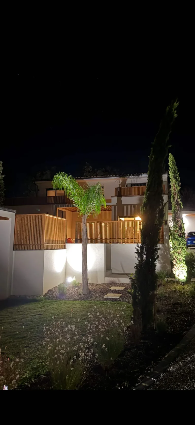 Outside the villa – Le Domaine de la Subérine
