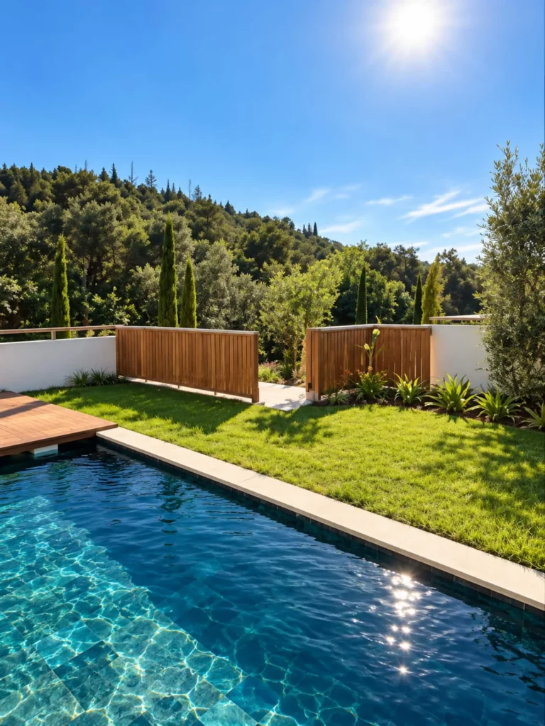 Swimming pool – Le Domaine de la Subérine