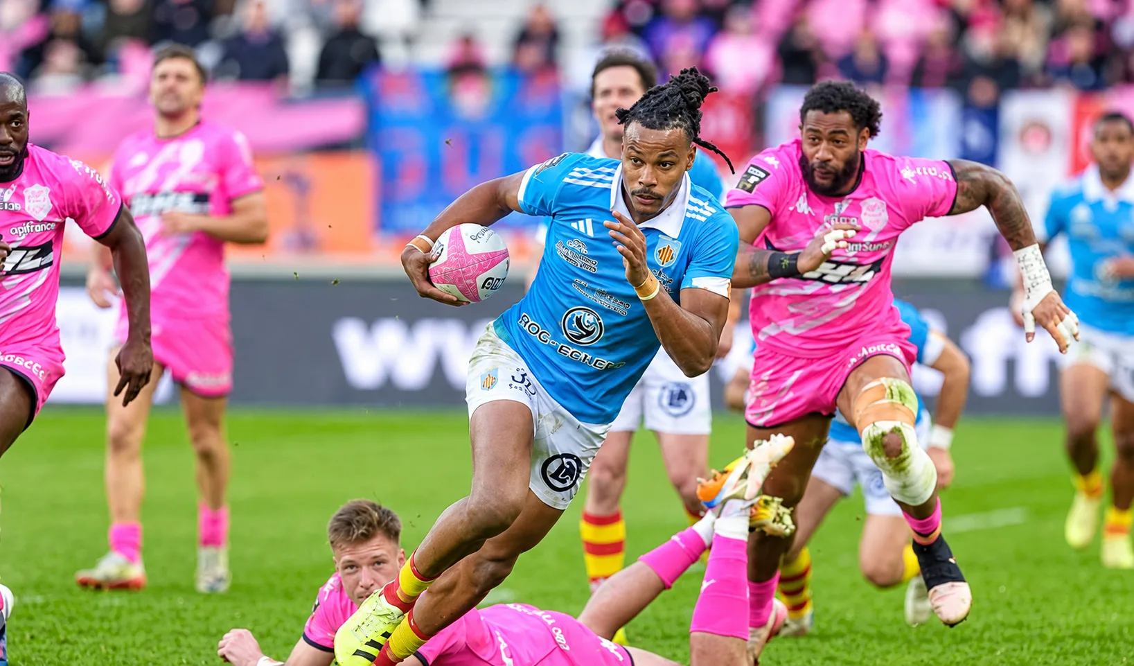 USAP rugby match at the Aimé-Giral stadium (mood illustration)