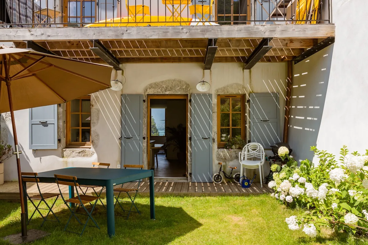 Le Jardin de Talloires: the private garden